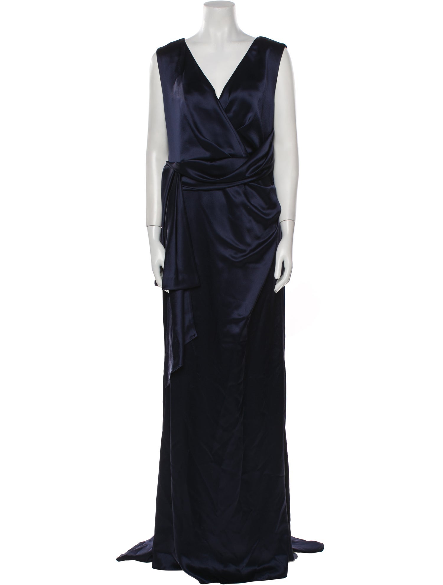 Talbot Runhof V-Neck Long Dress w/ Tags