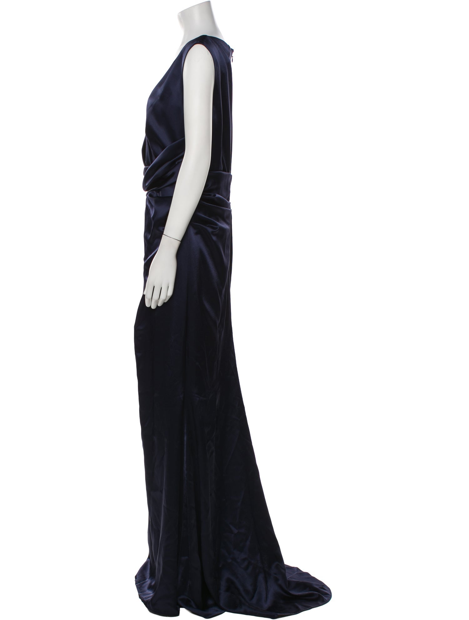 Talbot Runhof V-Neck Long Dress w/ Tags