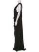 Talbot Runhof One-Shoulder Long Dress