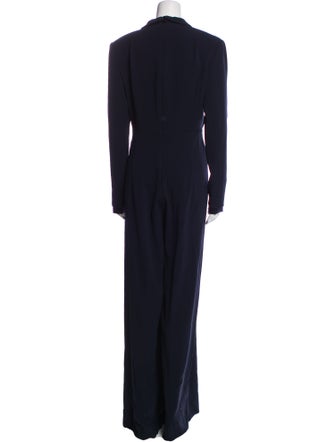 Talbot Runhof V-Neck Jumpsuit