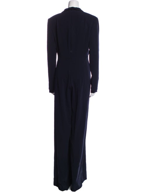 Talbot Runhof V-Neck Jumpsuit