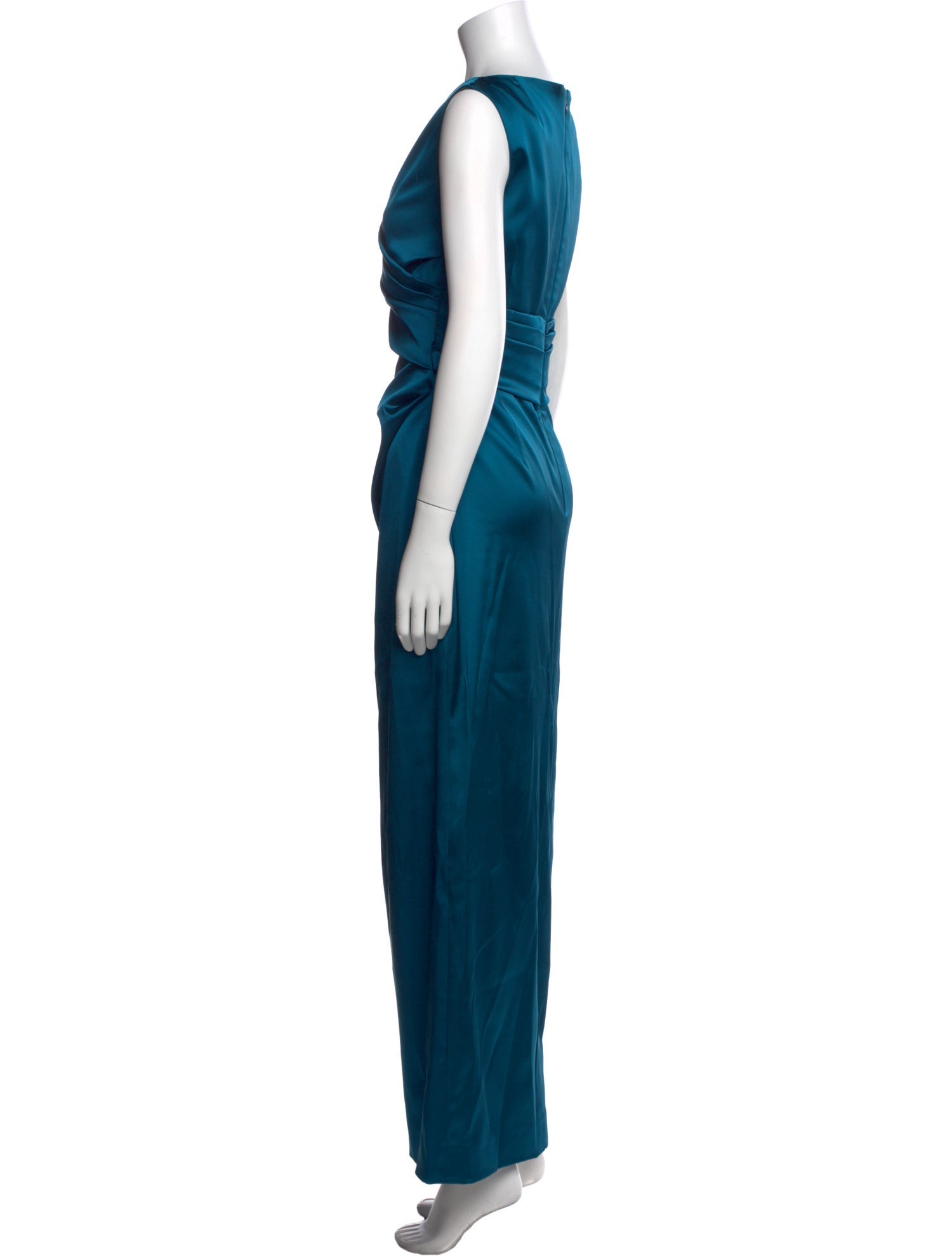 Talbot Runhof Cowl Neck Long Dress