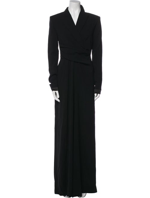 Talbot Runhof V-Neck Jumpsuit