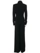 Talbot Runhof V-Neck Jumpsuit