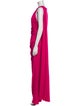 Talbot Runhof Halterneck Long Dress