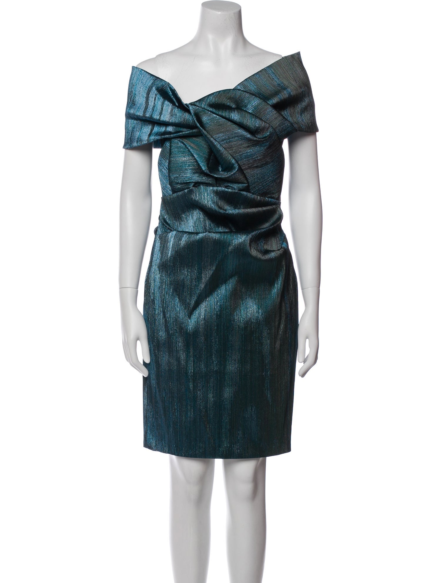 Talbot Runhof Printed Mini Dress w/ Tags