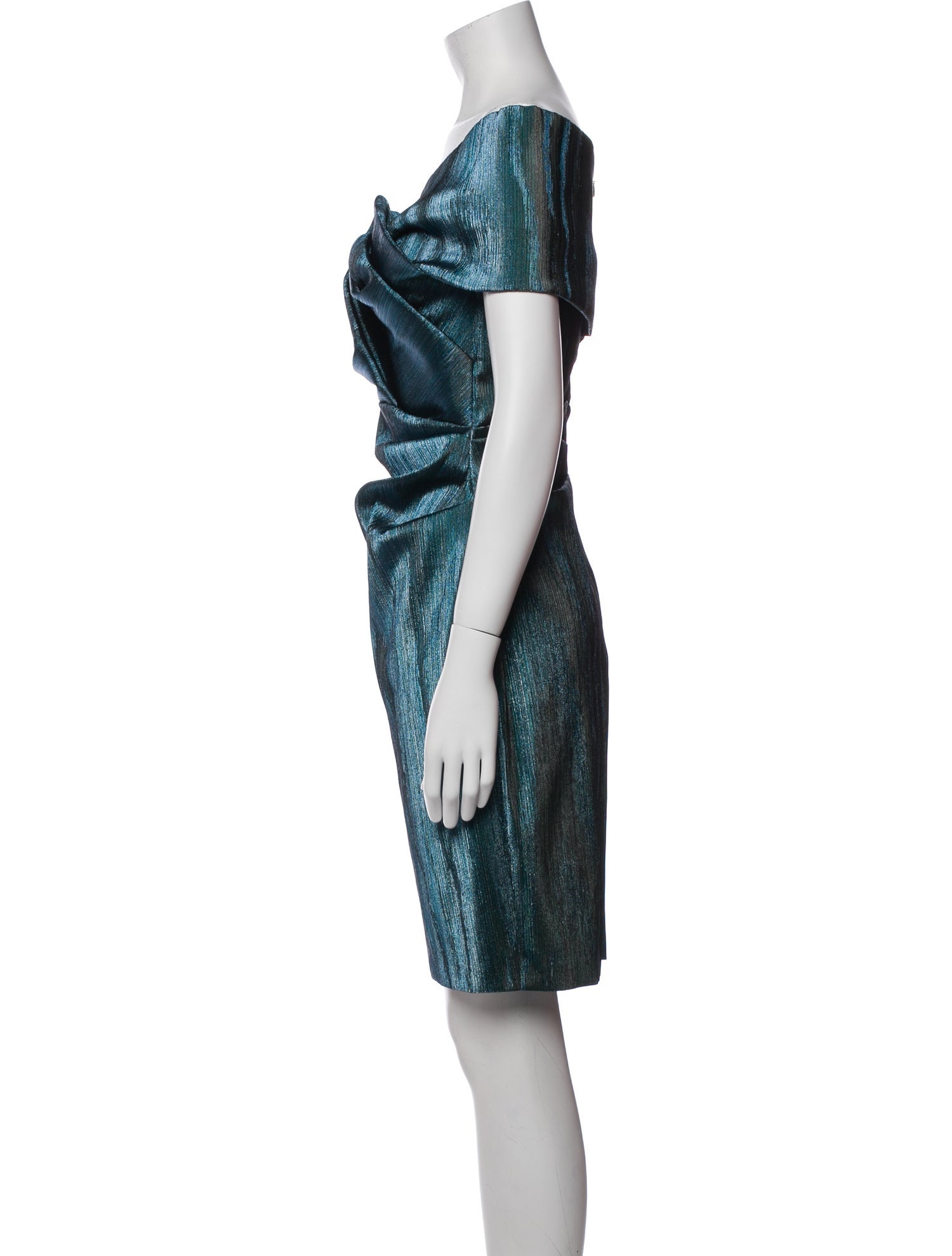 Talbot Runhof Printed Mini Dress w/ Tags