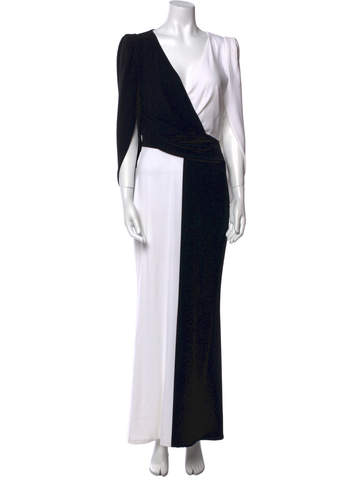 Talbot Runhof Printed Long Dress