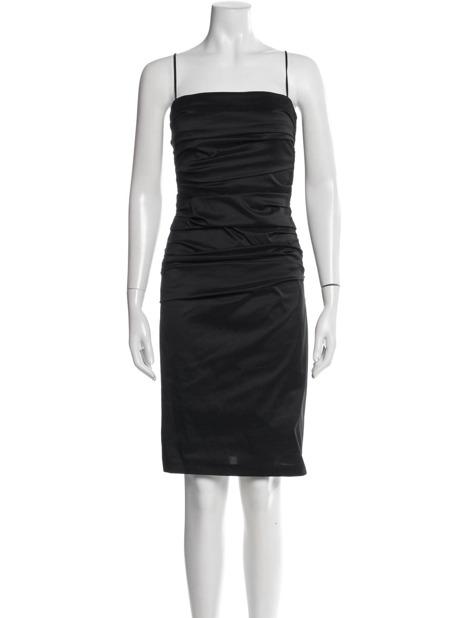 talbot runhof black dress Talbot Runhof - Black Satin Gown