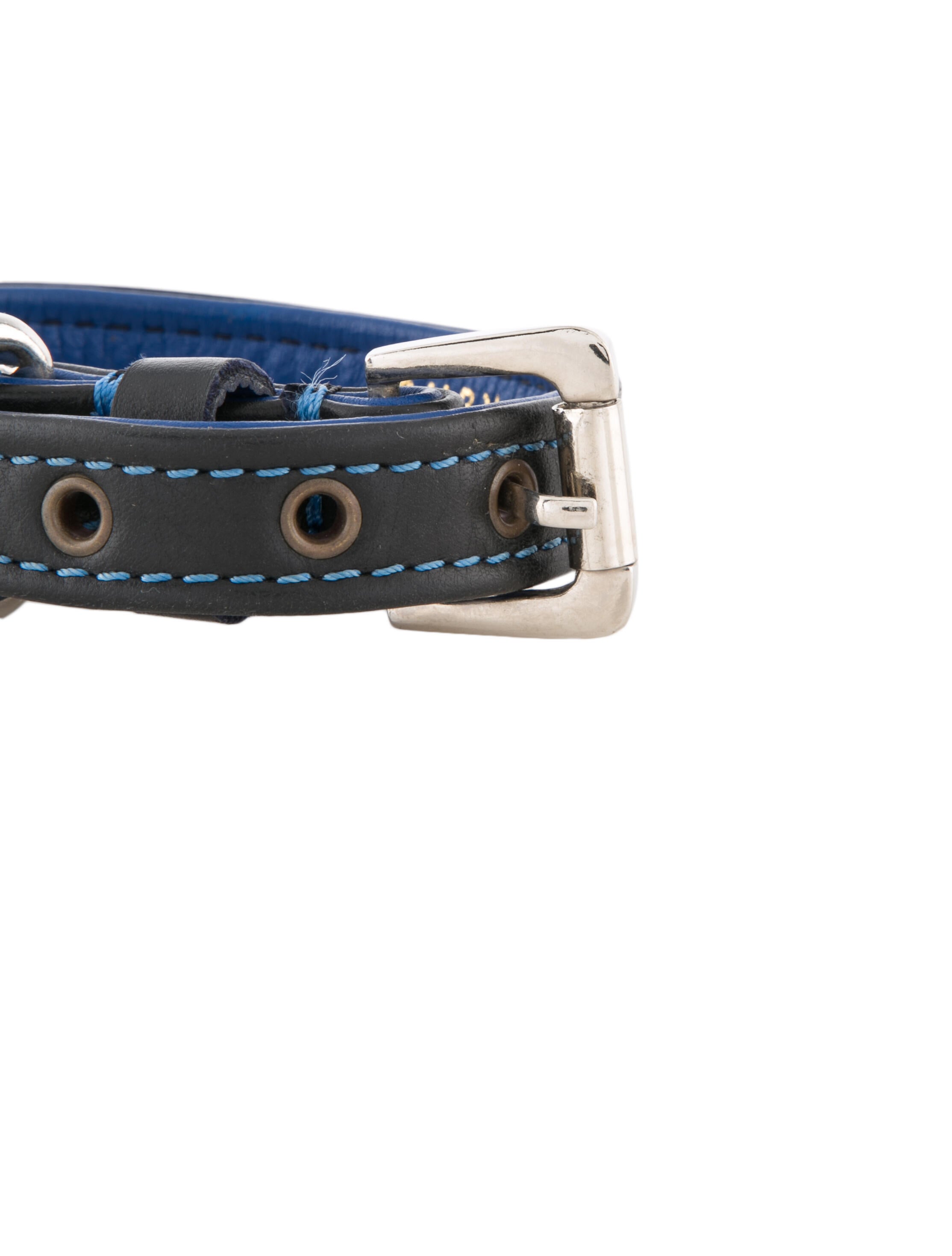 Ruby Rufus Leather Dog Collar