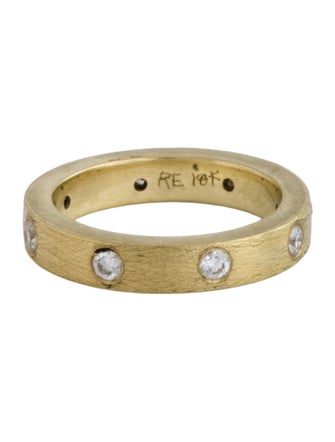 Rene Escobar 18K Diamond Diane Band Ring