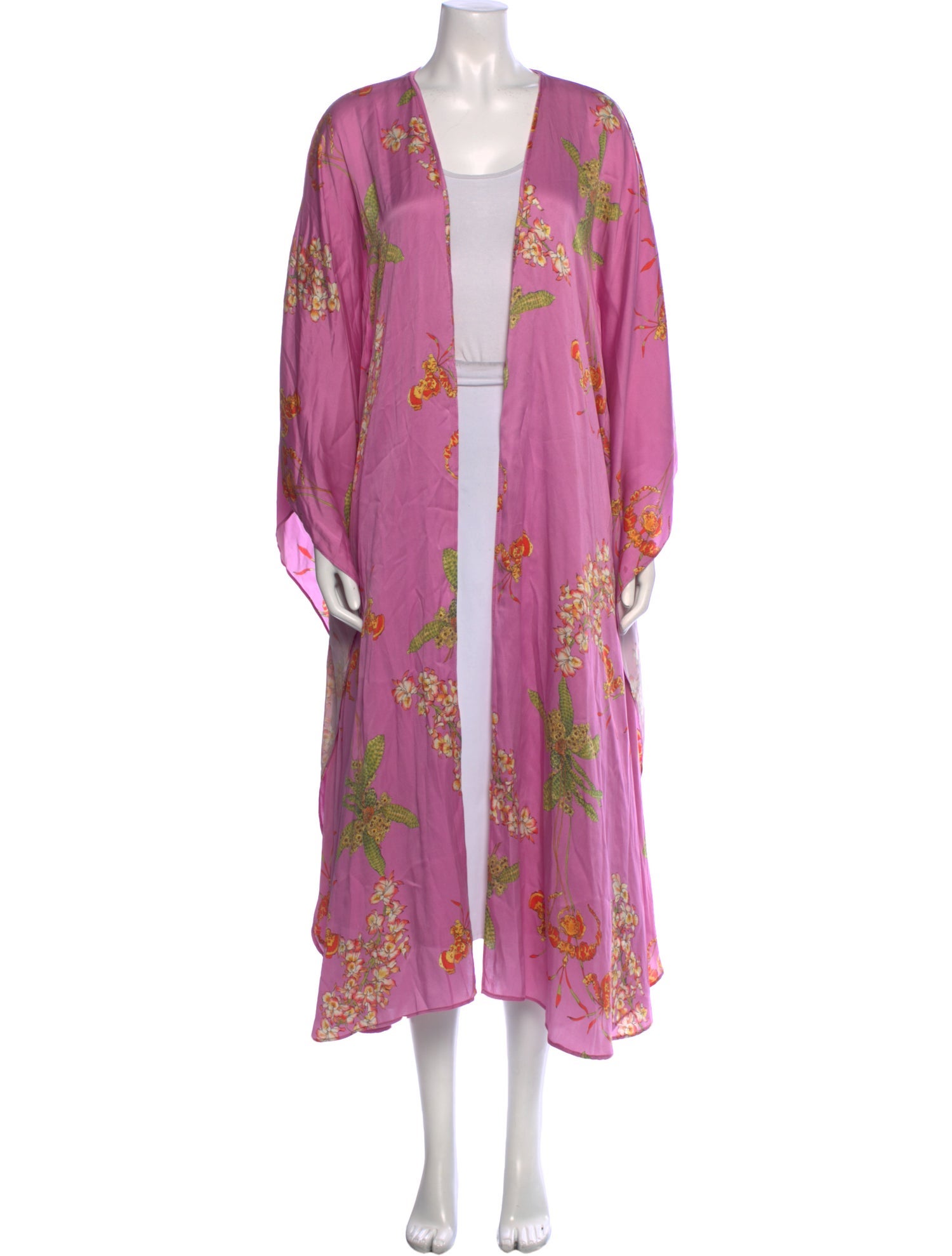 Recreo San Miguel Floral Print V-Neck Sweater