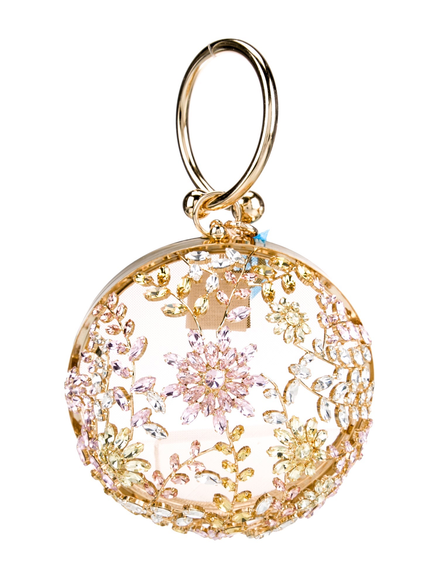 Rosantica Metal Top Handle Bag