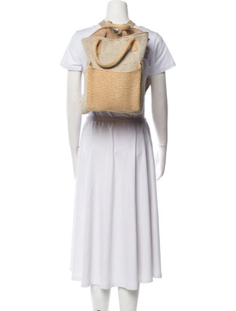 Rosantica Raffia Bucket Bag