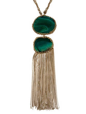 Rosantica Lavalier Tassel Necklace