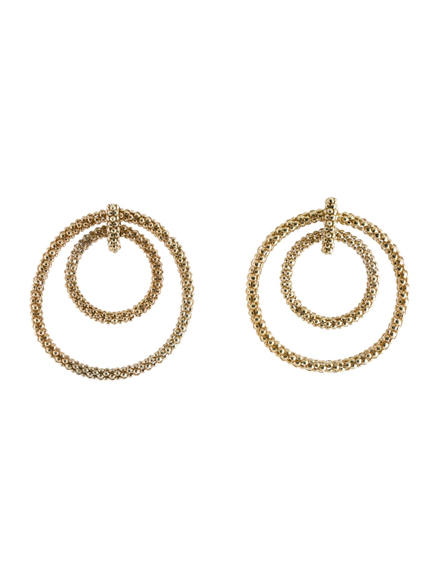 Rosantica Onore Hoop Drop Earrings