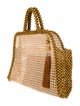 Rosantica Rattan Minaudière
