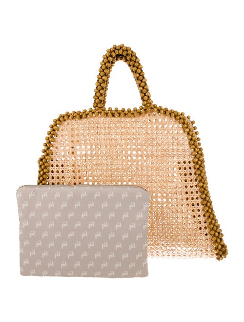 Rosantica Rattan Minaudière