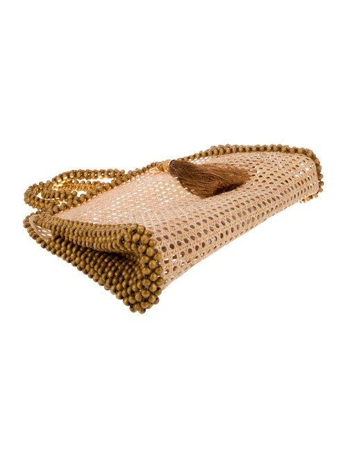 Rosantica Rattan Minaudière