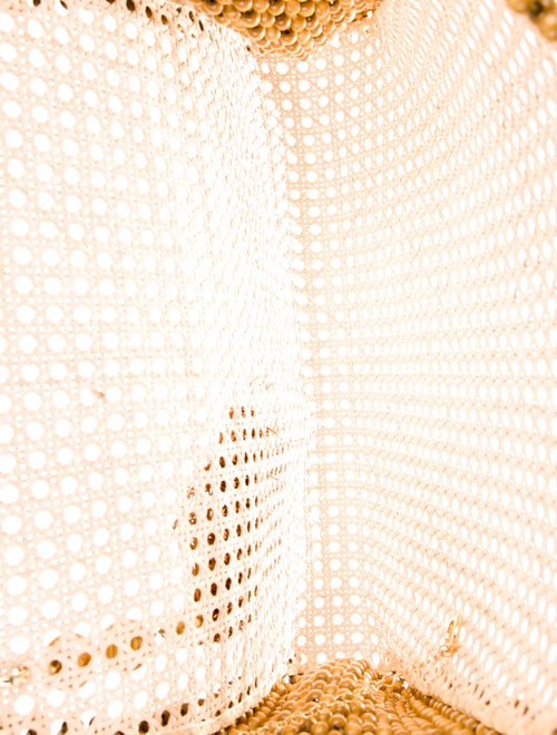 Rosantica Rattan Minaudière