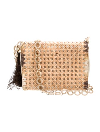 Rosantica Rattan Shoulder Bag