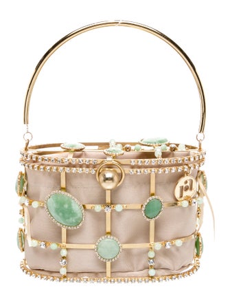 Rosantica Metal Evening Bag