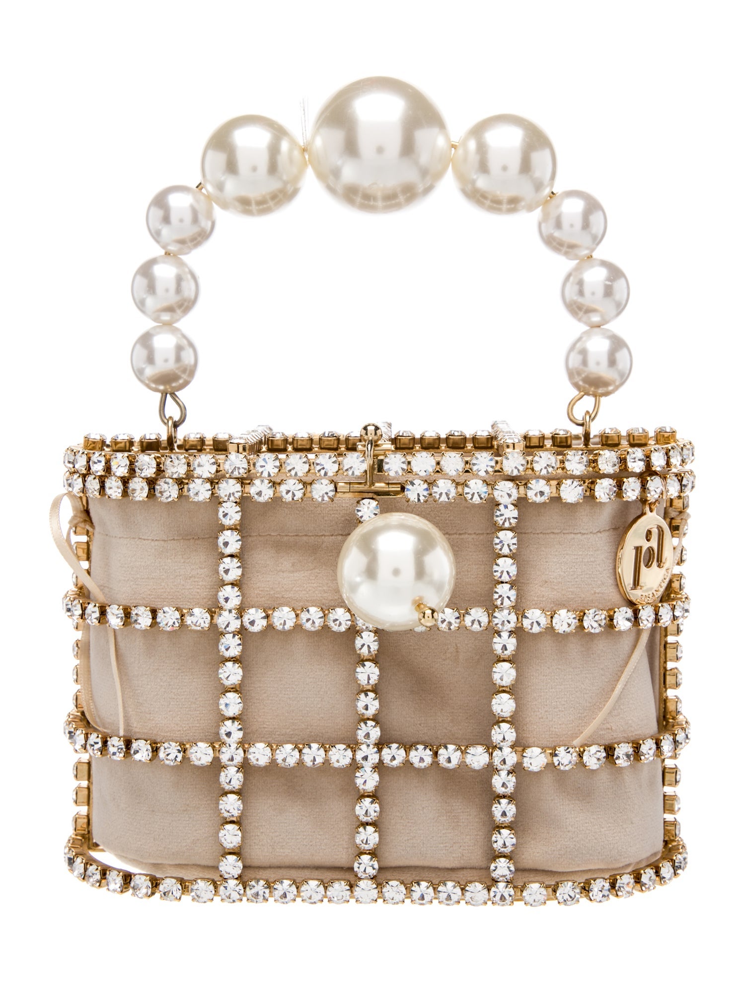 Rosantica Metal Top Handle Bag