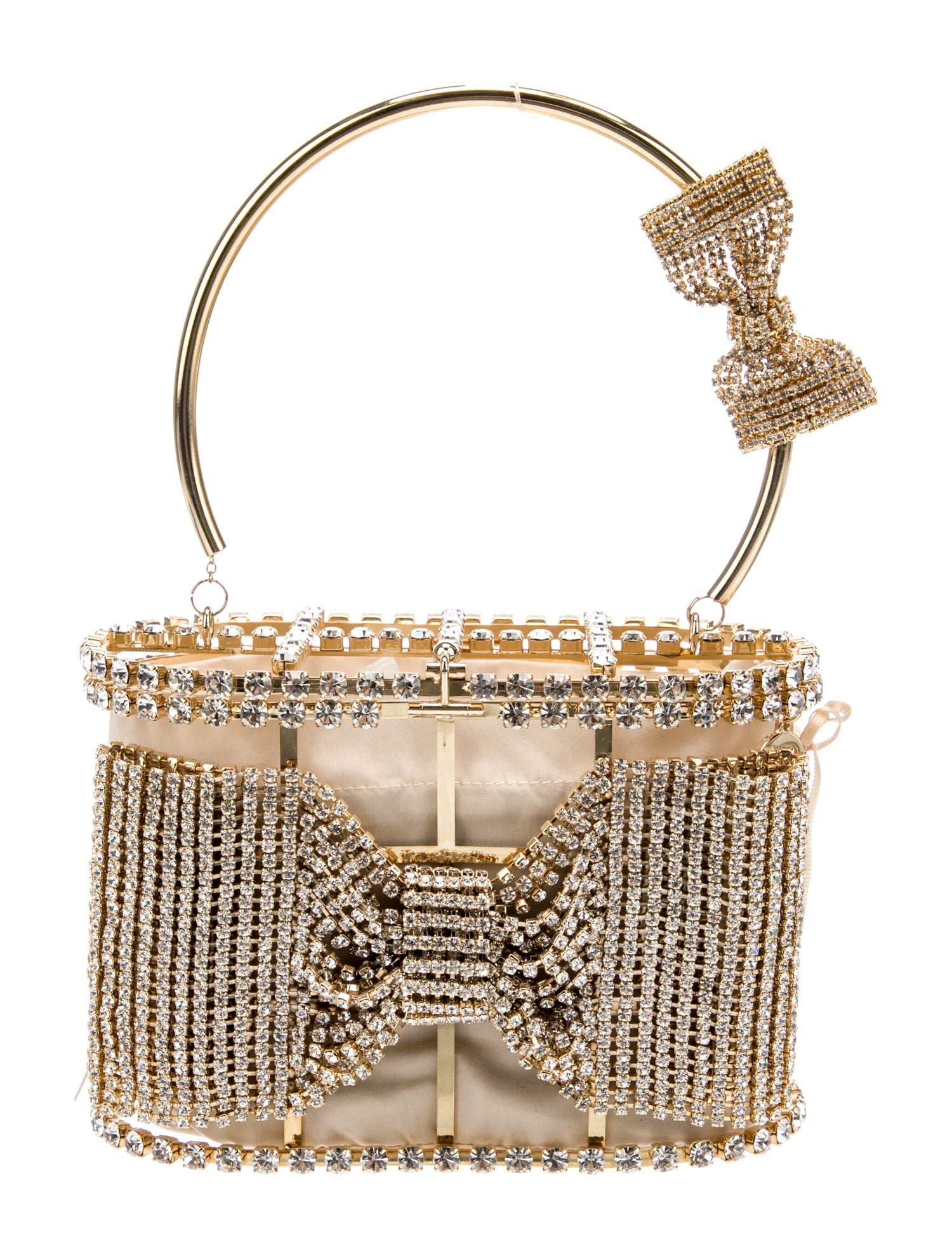 Rosantica Crystal Top Handle Bag