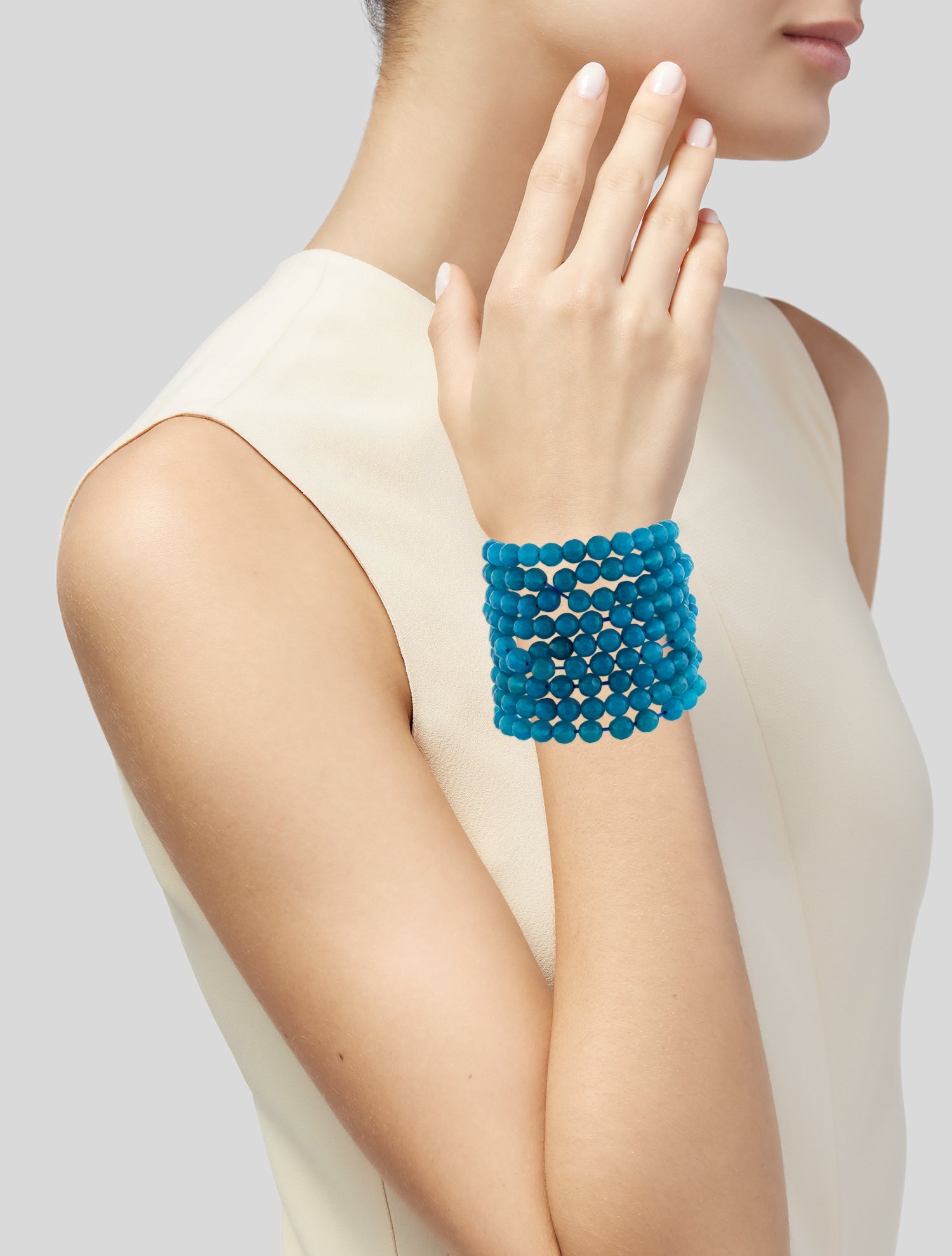 Rosantica Bead Multistrand Bracelet