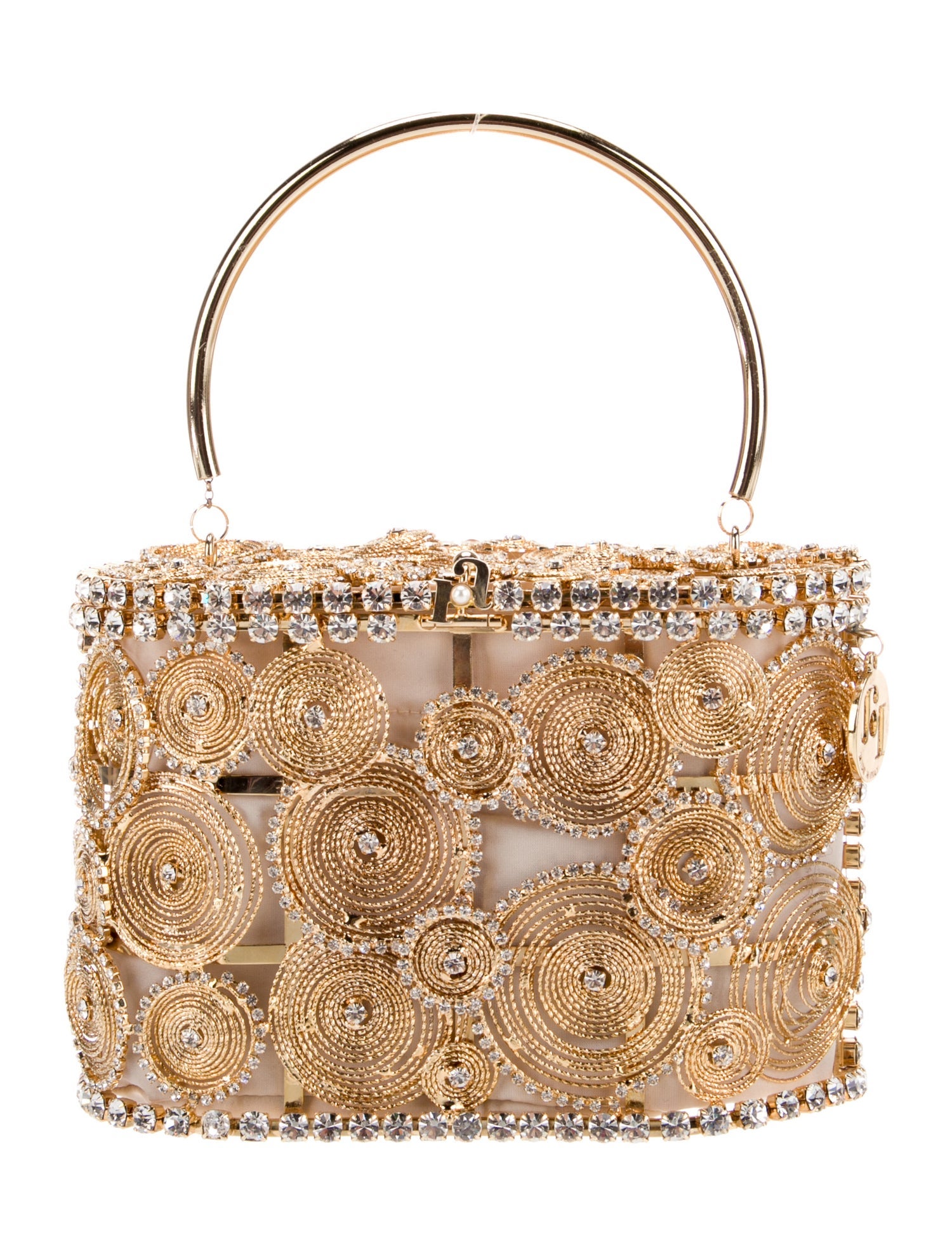 Rosantica Crystal Top Handle Bag