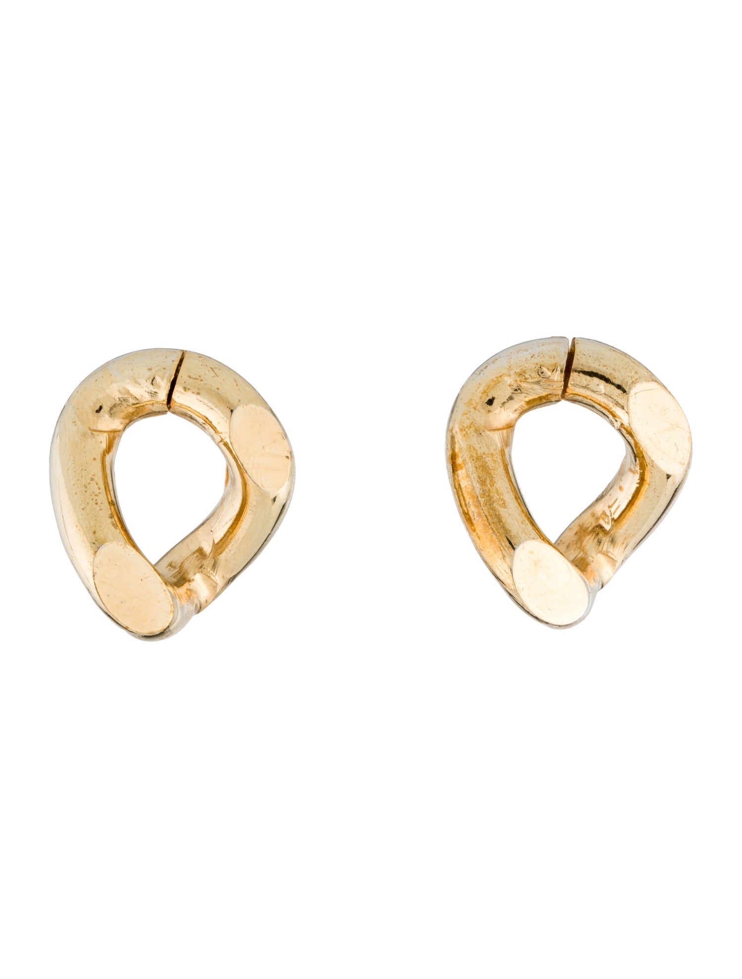 Rosantica Amy Twisted Link Drop Earrings