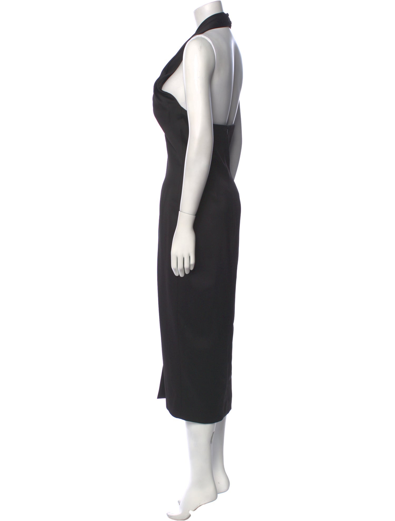 Rasario Halterneck Midi Length Dress