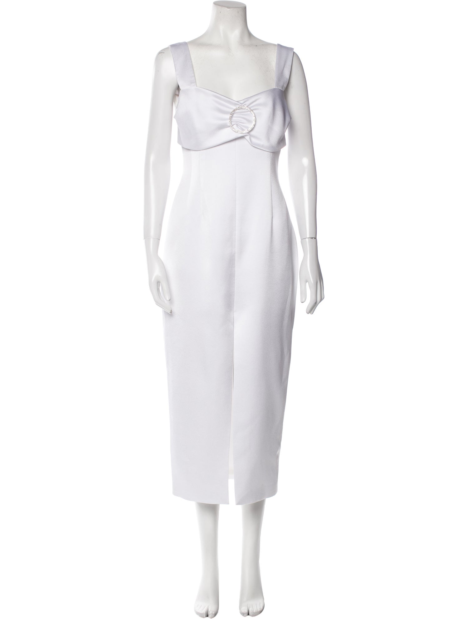 Rasario Square Neckline Long Dress