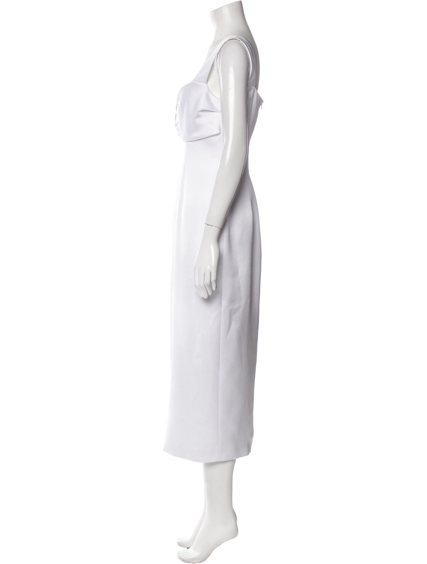 Rasario Square Neckline Long Dress