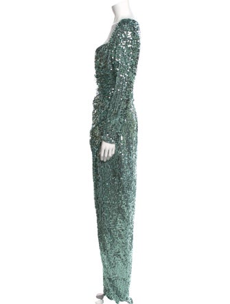 Rasario Sequin Long Dress