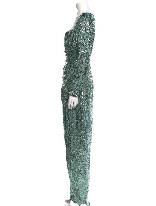 Rasario Sequin Long Dress