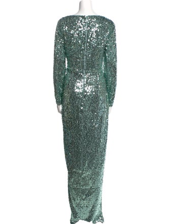 Rasario Sequin Long Dress