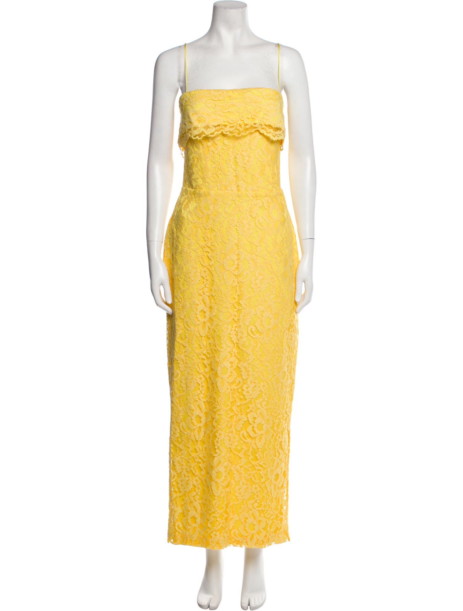 Rasario Lace Pattern Long Dress w/ Tags