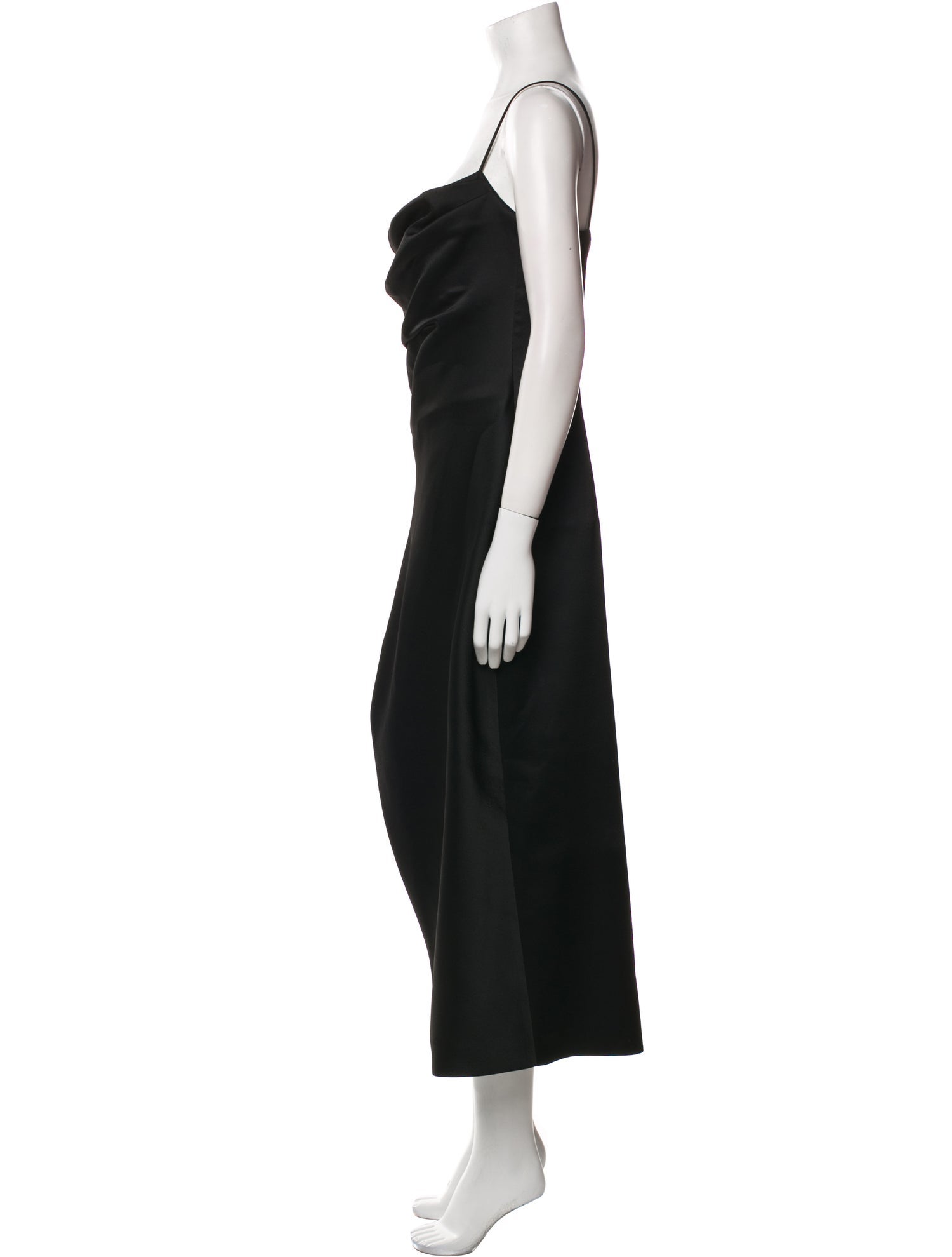 Rasario Cowl Neck Long Dress