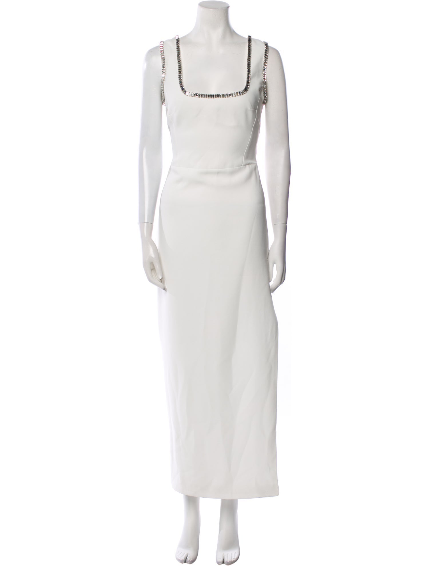 Rasario Square Neckline Long Dress