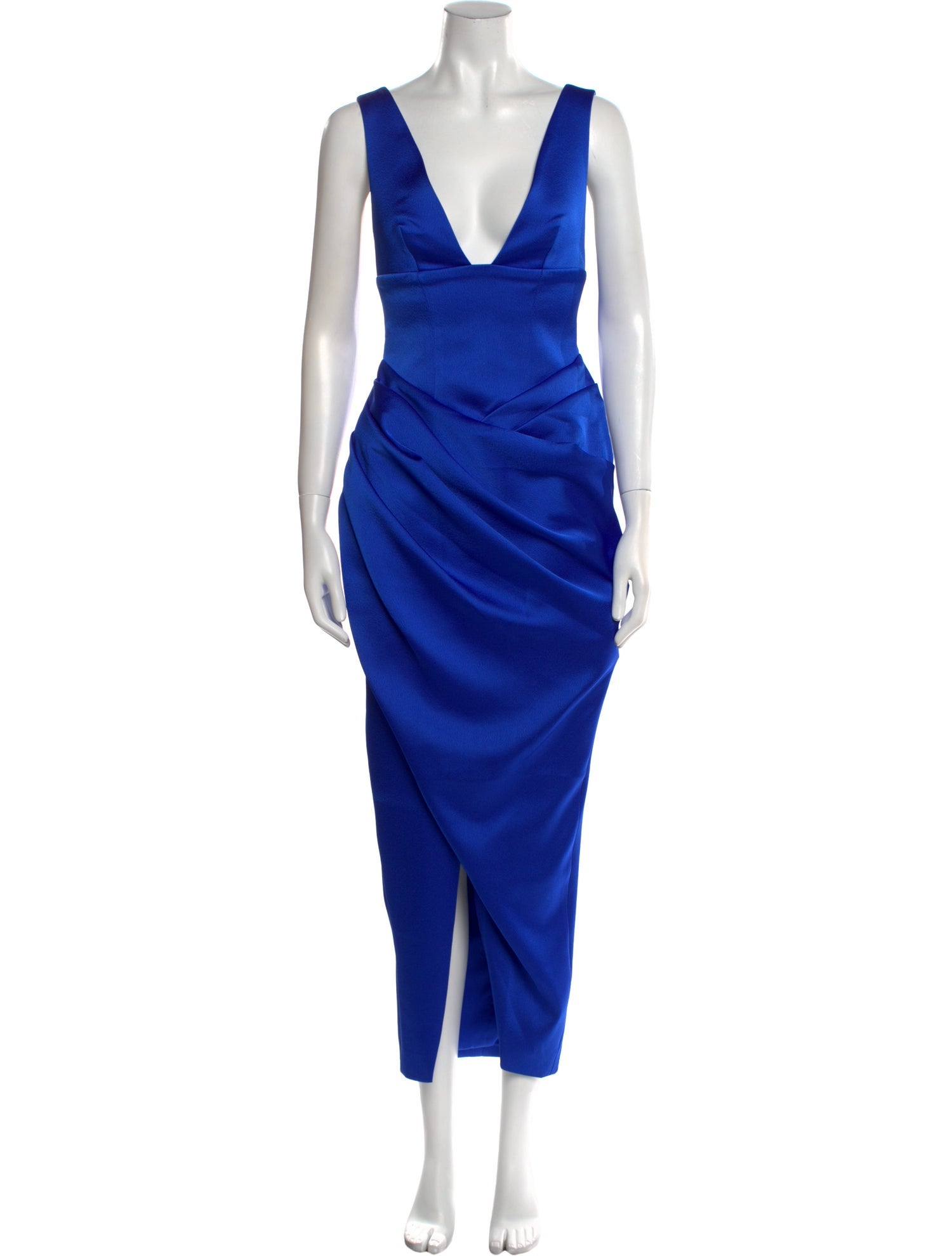 Rasario V-Neck Long Dress w/ Tags