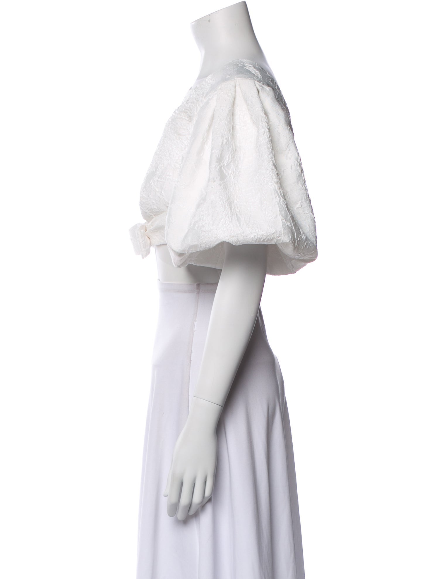 Rasario Scoop Neck Short Sleeve Crop Top w/ Tags