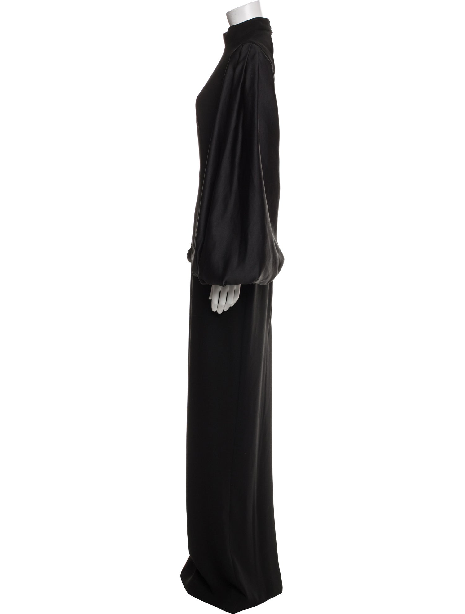 Rasario Mock Neck Long Dress