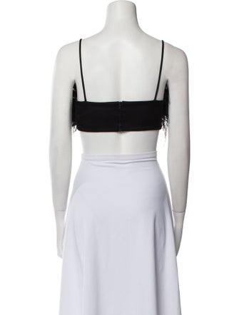 Rasario Off-The-Shoulder Short Sleeve Crop Top