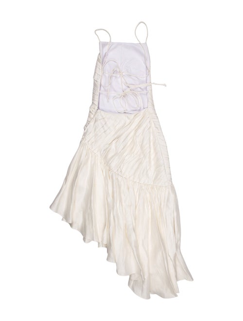 Rasario Linen Midi Length Dress