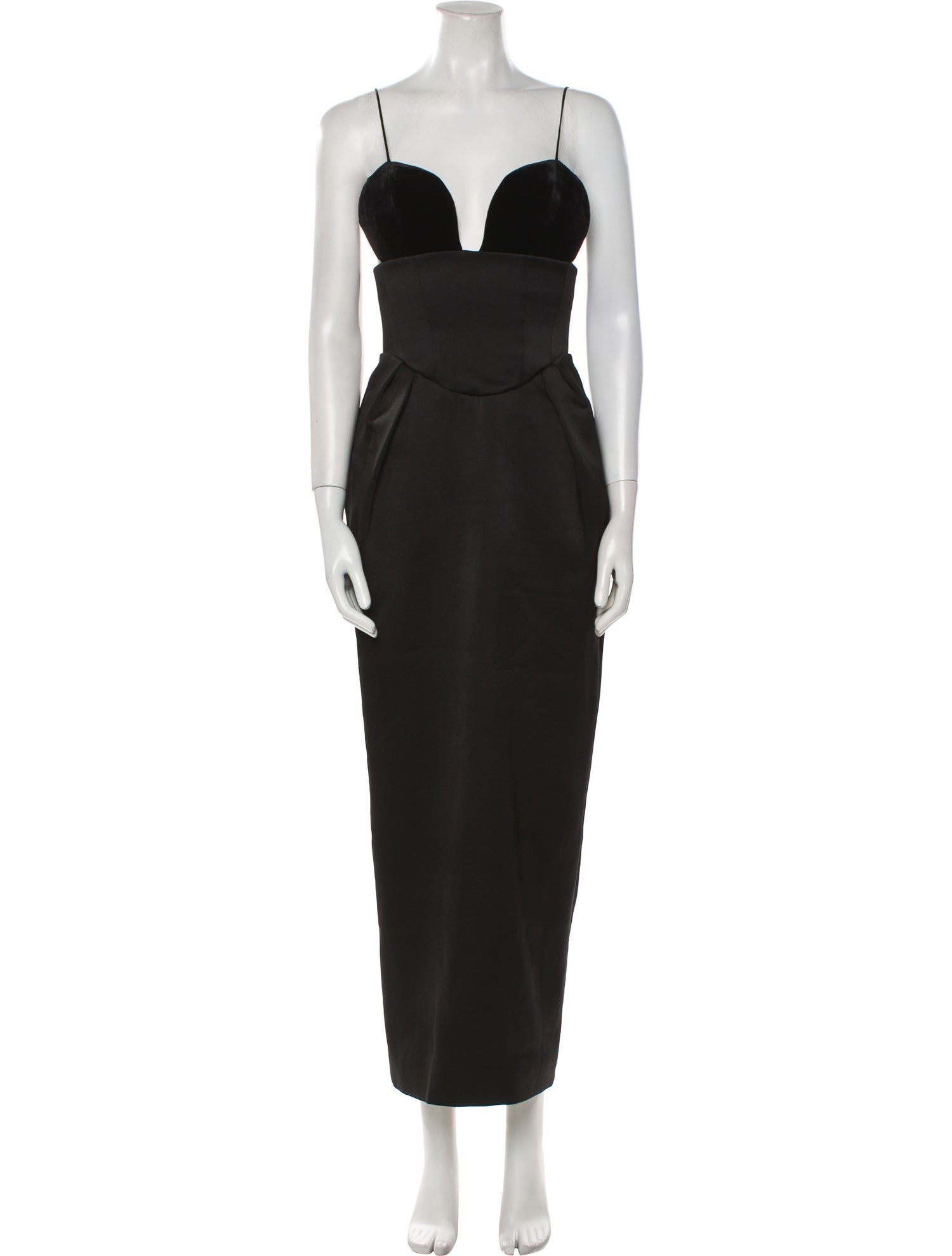 Rasario Square Neckline Long Dress