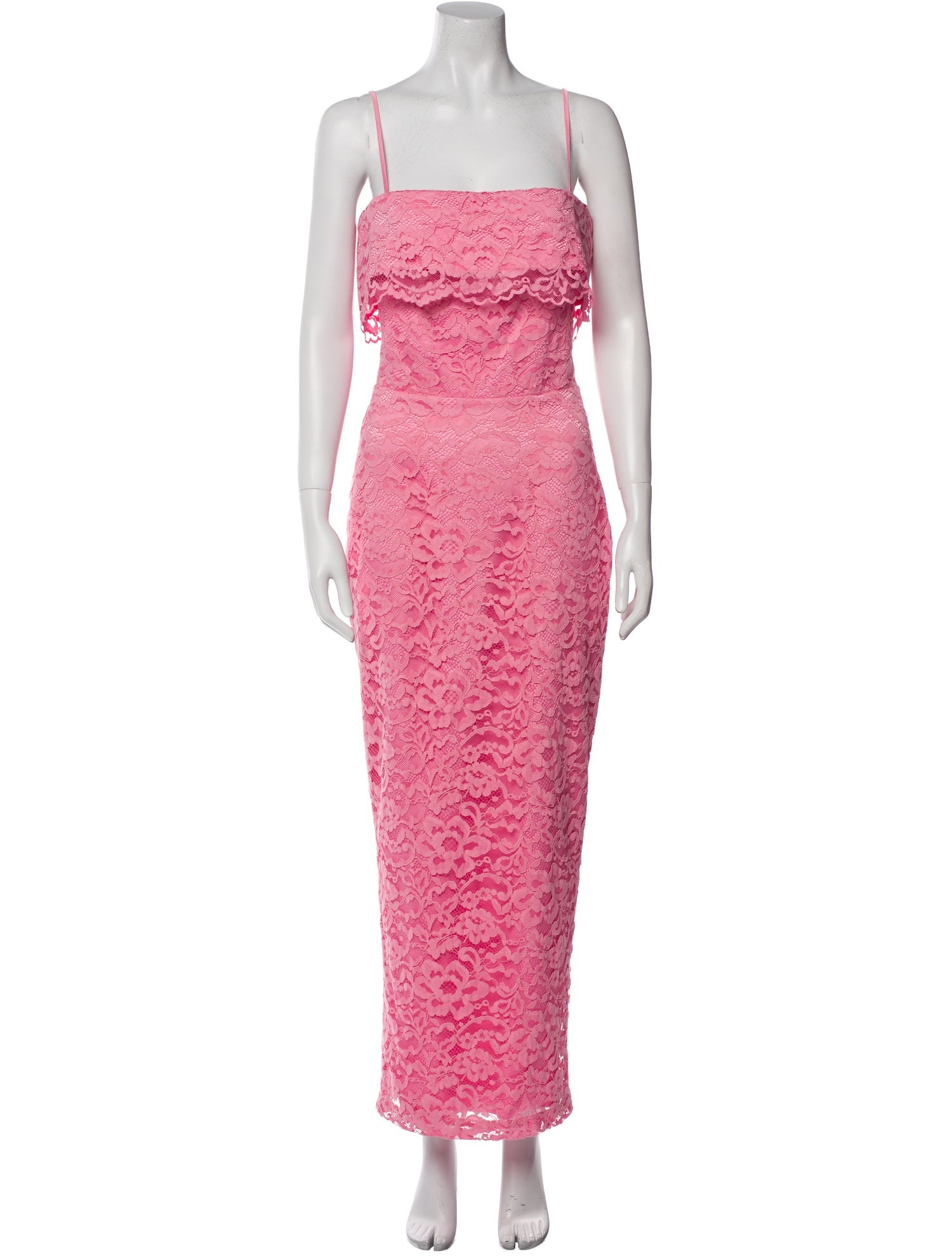 Rasario Lace Pattern Long Dress w/ Tags