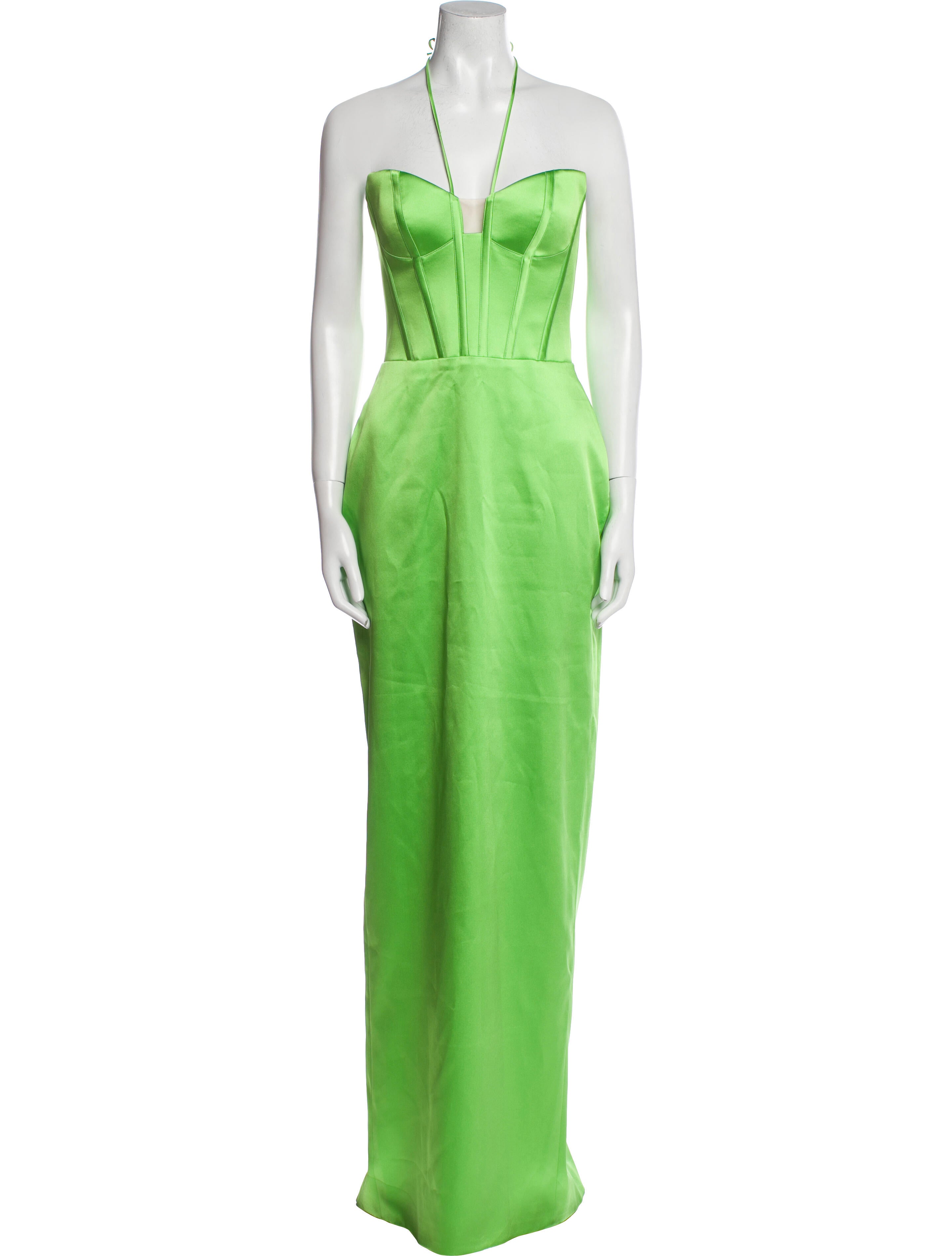 Rasario Halterneck Long Dress