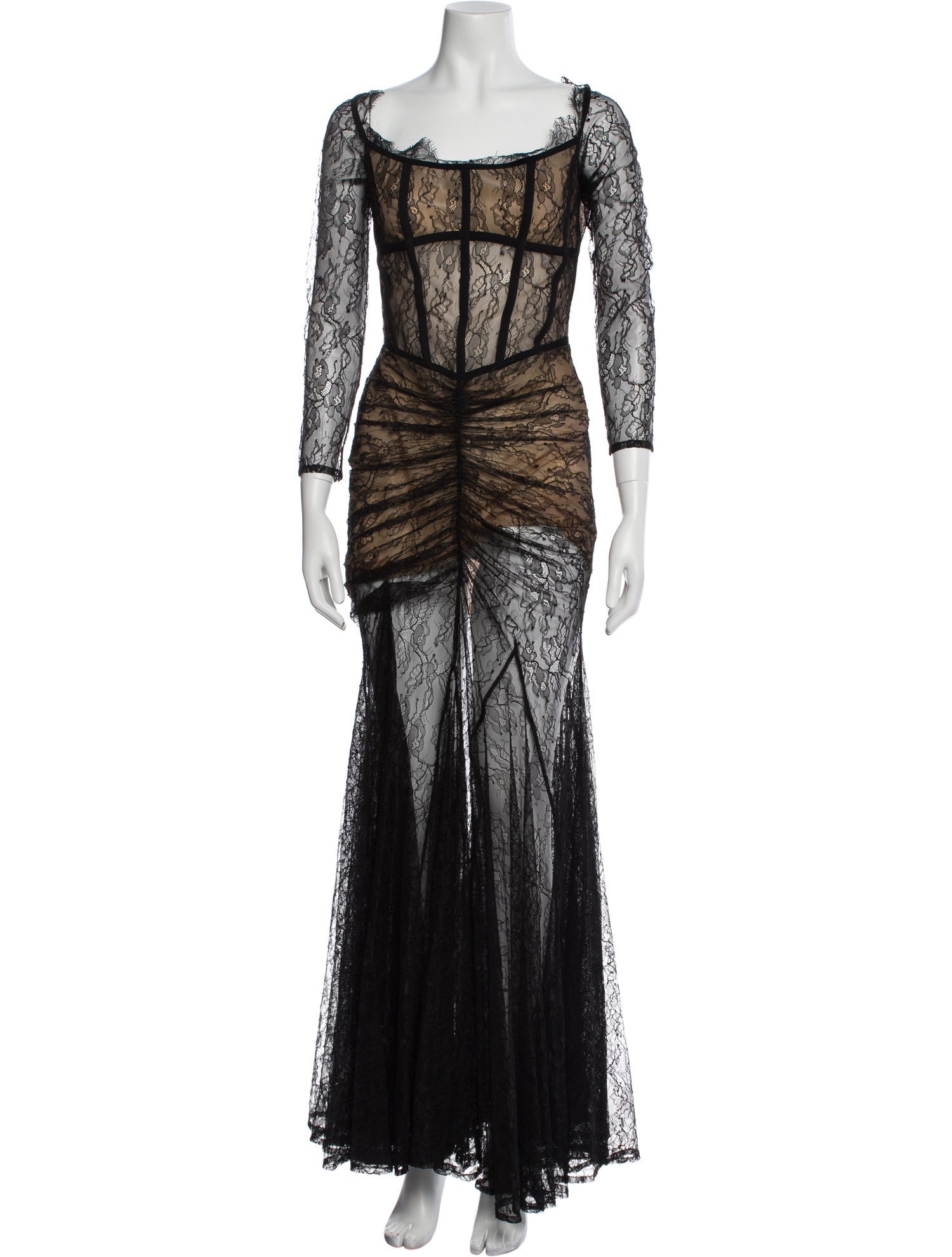 Rasario Nylon Long Dress