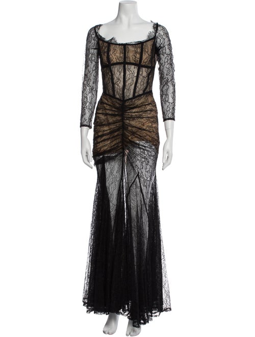 Rasario Nylon Long Dress